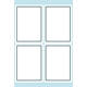 Etiket HERMA 5713 40x55mm schrift grijs kader 24 stuks