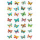 Etiket HERMA 6819 vlinder glitter folie