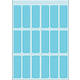 Etiket HERMA 3653 12x34mm blauw 90 stuks