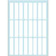 Etiket HERMA 3724 8x36mm wit 168 stuks