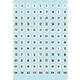 Etiket HERMA 4128 8mm getallen 1-540 540 stuks