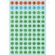 Etiket HERMA 4129 8mm getallen 1-160 kleur assorti 576 stuks