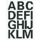 Etiket HERMA 4167 25mm letters A-Z zwart