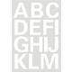 Etiket HERMA 4169 25mm letters A-Z wit