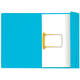 Combimap Secolor folio 1 klep recycled 250gr blauw