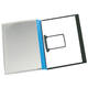 Rapportenmap met JalemaClip A4 10 stuks Blauw