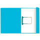 Clipexmap Secolor A4 100% gerecycled karton 250gr blauw