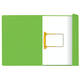 Clipmap Secolor A4 100% gerecycled karton 250gr groen verpakt per 50 stuks