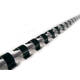 Bindrug GBC 6mm 21rings A4 zwart 100 stuks