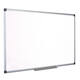Whiteboard Quantore 90x120cm magnetisch gelakt staal