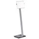 Folderstandaard Durable 4812 vloerstandaard A4 aluminium