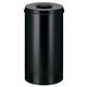 Papierbak met vlamdover Vepabins 50 liter 335mm zwart