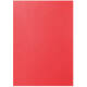 Voorblad GBC A4 lederlook rood 100 stuks