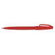 Fineliner Pentel Signpen S520 medium rood