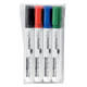 Whiteboardmarker Legamaster TZ 100 rond 1.5-3mm assorti pak à 4 stuks