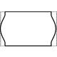 Prijsetiket 16x26mm Open-Data S14/Sato Judo permanent wit 1000 stuks