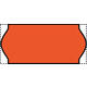 Prijsetiket 12x26mm Sato Samark permanent fluor rood 1500 stuks