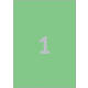 Etiket Avery 3472 210x297mm A4 groen 100 stuks