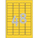Etiket Avery L6041-20 45.7x21.2mm geel 960 stuks