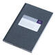 Notitieboek Djois Atlanta gelijmd 165x105mm 128blz grijs