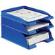 Brievenbak Leitz Plus Slim A4 blauw
