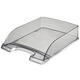 Brievenbak Leitz Plus A4 transparant rookglas