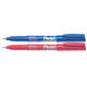 Fineliner Pentel NMF50 fijn rood
