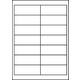 Etiket Avery 3678 97x37mm wit 1400 stuks