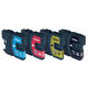 Inktcartridge Brother LC-980VALBP zwart + 3 kleuren