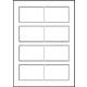 Visitekaart Avery C32015-25 85x54mm 260gr mat 200 stuks