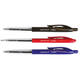 Balpen Quantore drukknop rood medium