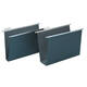 Hangmap Djois Alzicht folio frontaal U-bodem 40mm zwart