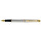 Vulpen Waterman Hémisphère stainless steel GT fijn