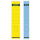 Rugetiket Leitz smal/lang 39x285mm zelfklevend wit 10 stuks