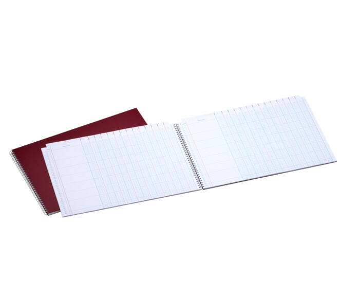 Tabellarisch register Atlanta 294x452mm 2x14kolommen 108blz spiraal