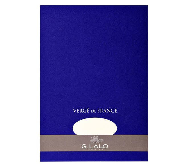 Schrijfblok Lalo A4 blanco 100 pagina's 100gr gevergeerd wit
