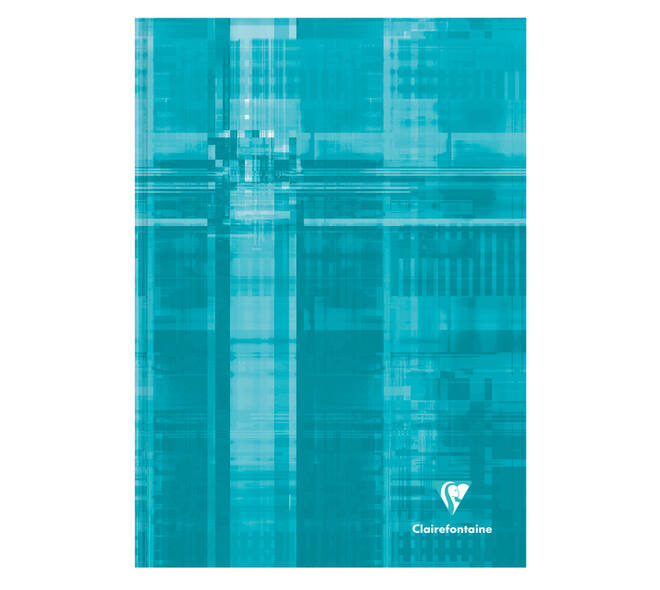 Notitieboek Clairefontaine Matris A4 192blz 90gr lijn assorti