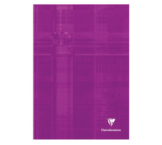Notitieboek Clairefontaine Matris A4 192blz 90gr lijn assorti