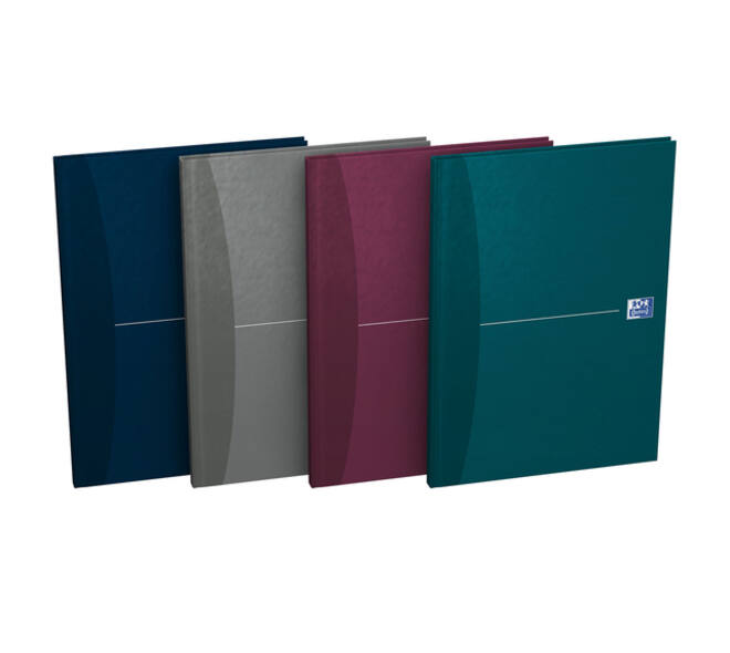 Notitieboek Oxford Office Essentials A4 96vel lijn assorti