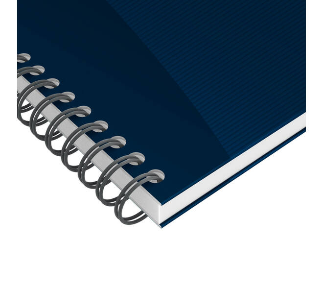 Adresboek Oxford Office Essentials A5 72vel dubbelspiraal assorti