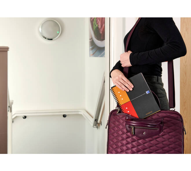 Spiraalblok Oxford International Notebook A5+ ruit 160 pagina's