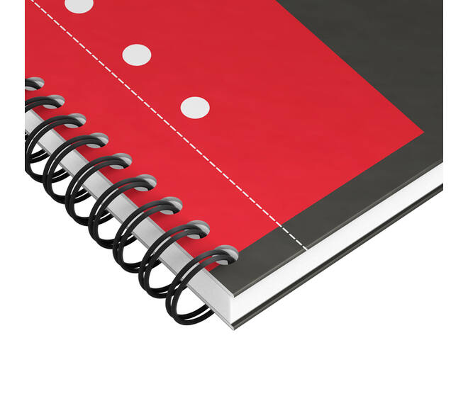 Spiraalblok Oxford International Notebook A5+ ruit 160 pagina's