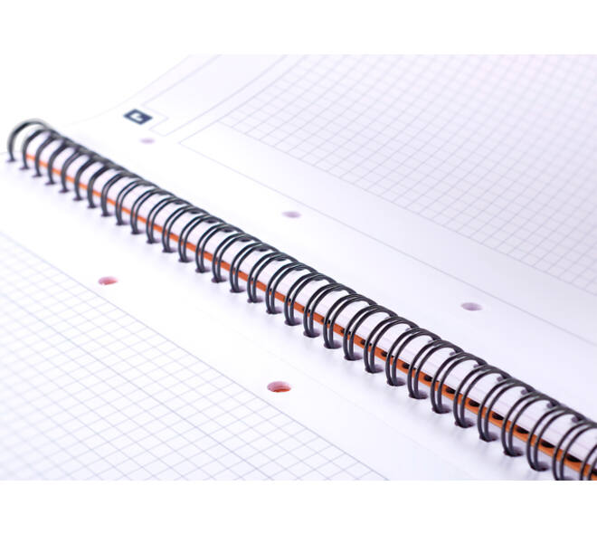 Spiraalblok Oxford International Notebook A4+ ruit 5mm