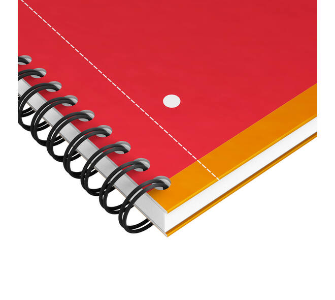 Spiraalblok Oxford International Notebook A4+ 160 pagina's lijn