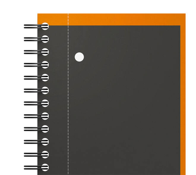 Spiraalblok Oxford International Activebook A4+ 160 pagina's lijn