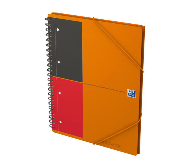Spiraalblok Oxford International Meetingbook A4+ 160 pagina's lijn