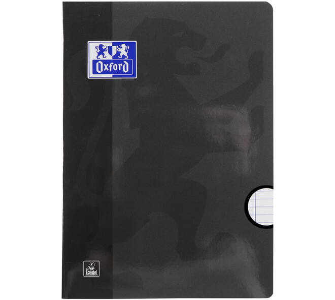 Schrift Oxford School A4 lijn 72 pagina's 80gr zwart