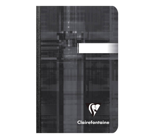 Notitieboek Clairefontaine 90x140mm lijn assorti