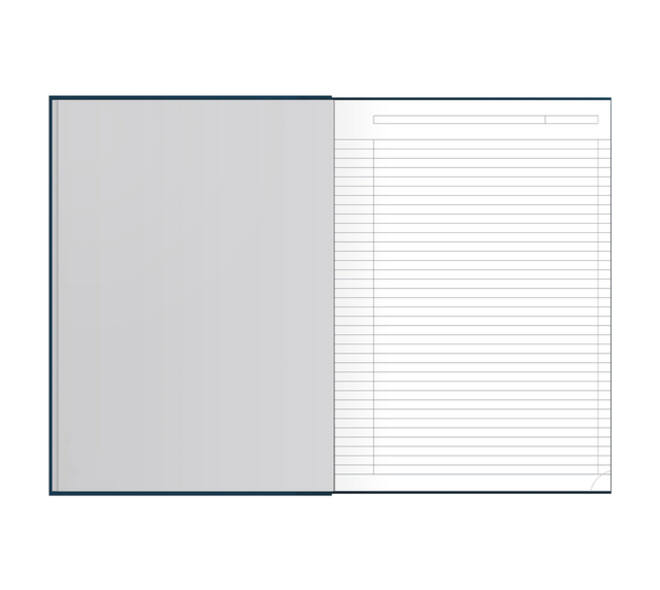 Notitieboek Oxford Office Essentials A4 lijn 192 pagina' s 80gr blauw