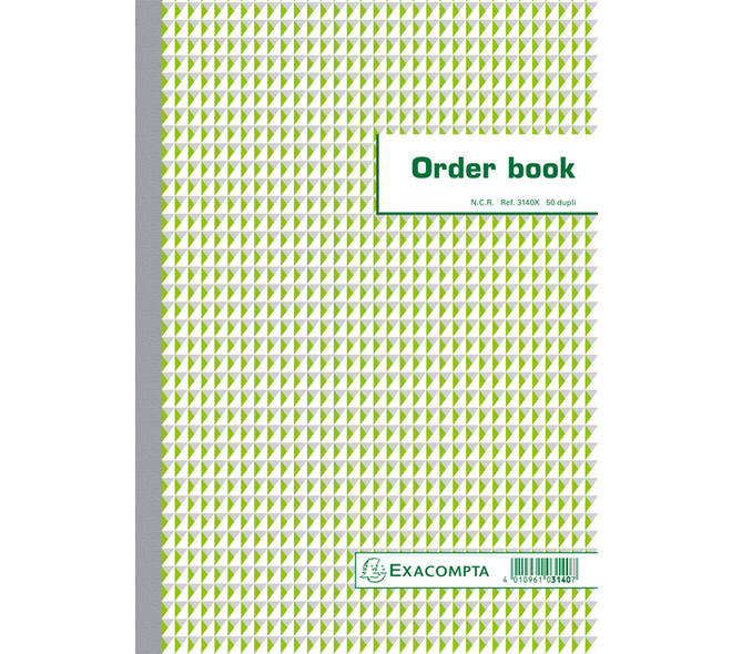 Orderboek Exacompta 297x210mm 50x2vel